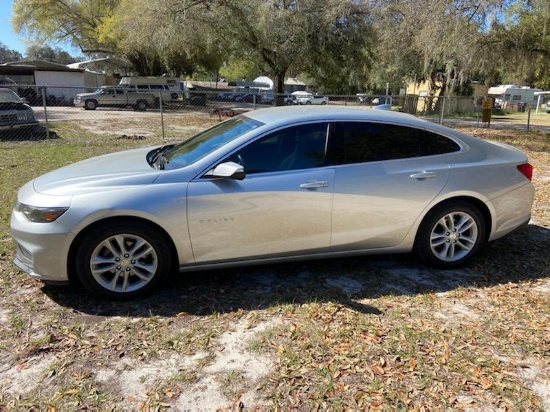 2016 Chevrolet Malibu Passenger Car, VIN # 1G1ZE5ST4GF174196