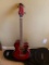 Ebigonline.com Red Guitar with Case
