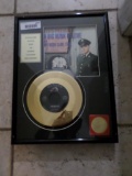 Elvis Presley - Big Hunk of Love 24K Gold Plated Record with Certificate of Authenticity