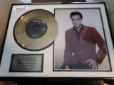 Elvis Presley - Viva Las Vegas 24K Gold Plated Record with Certificate of Authenticity