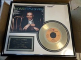 Frank Sinatra - My Way 24K Gold Plated Record with Certificate of Authenticity