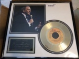 Frank Sinatra - New York, New York 24K Gold Plated Record with Certificate of Authenticity
