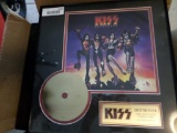 Kiss - Destroyer 24K Gold Plated Record with Certificate of Authenticity