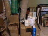 Misc. lot of medical supplies: bed foam, seat cushions, shower grab bar, shower chair