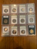 Lot of Kennedy Half Dollars - see pictures for details