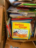 5 boxes of kids books