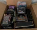 Boxes of world of war craft (extensive collection and signed)