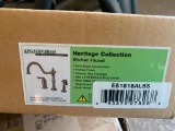Heritage Collection kitchen faucet stainless steel- new