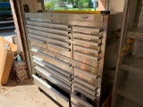 Steel Glide rolling tool cabinet with contents (have keys)