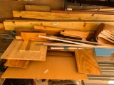Misc. lot of lumber and pipes
