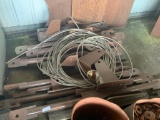 Pallet of Cable Plates and Tie Downs