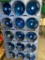 Water bottle holder on pallet with 28 full water bottles (expiration date 12/13/19)