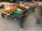 Black rolling cart 5' x 8'