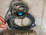 Two heavy duty extension cords