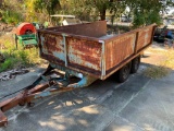 Dual Axle Trailer @ 5'x8' with sides