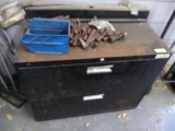 Filing cabinet with misc. belts