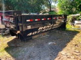 14 yard roll off dumpster #1090 (Dumpster only- Trailer sold separately)