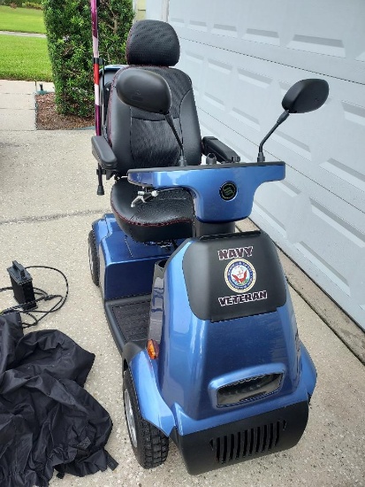 AFISCOOTER-C Mobility Scooter (Blue) 2020 Model STC4001 SN 20490255