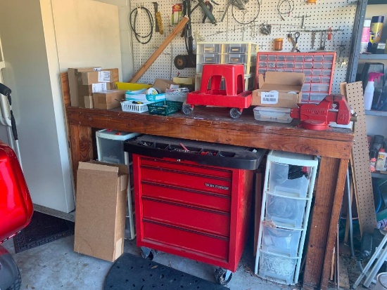 Work Bench and Contents (Does Not include Task Force Tool Box)