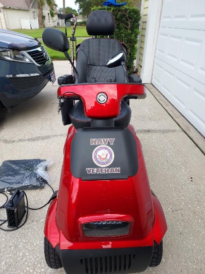 AFISCOOTER-C Mobility Scooter (Red) 2020 Model STC4001 SN 20490240