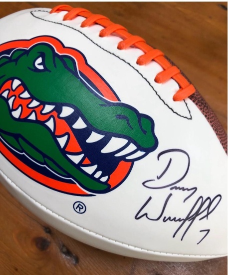 Danny Wuerffel Gators Autographed Football (Value: $500.00)