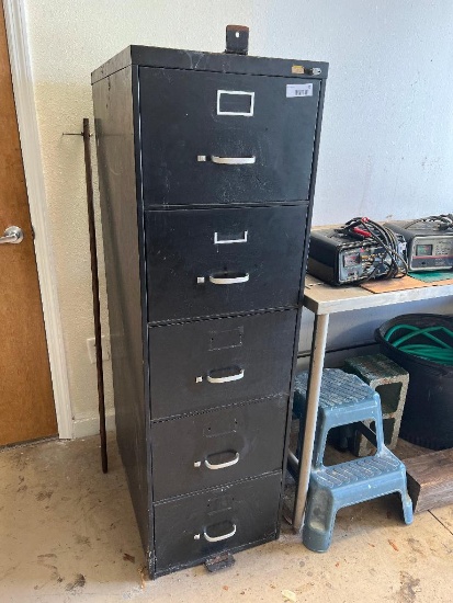 Five Drawer Filing Cabinet