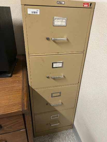 Four Drawer Metal Filing Cabinet