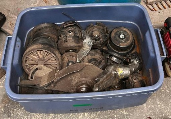 Misc lot of line trimmer head parts