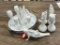 Fourteen Decorative Ceramic Pieces and Tray