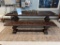 Marquette Dining Table and Bench. Table 100' long x 42.25