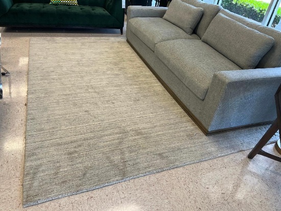 Rafia 8x10 Granite Area Rug (Couch not included)