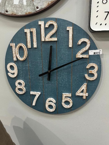 Blue Clock