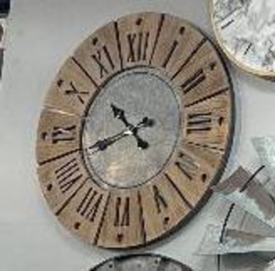 Wood Clock
