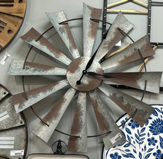 Wind Vein Clock