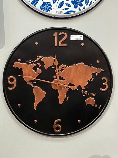 World Globe Clock