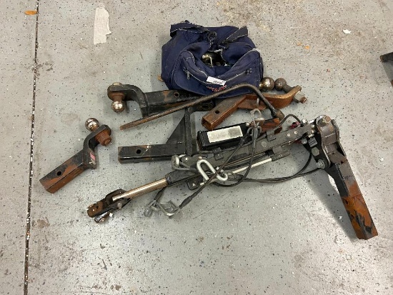 Misc lot of Trailer Hitches and Hook Ups