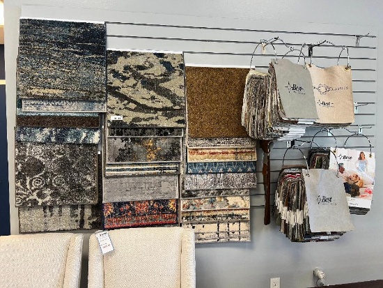 Lot of Fabric and Carpet Samples