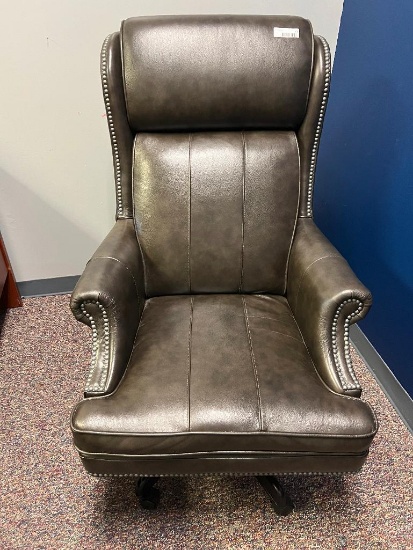 High Back Leather Executive Desk Chair