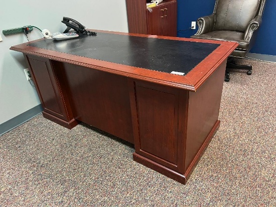 Double Pedestal Desk (65.5" x 31.5")