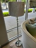 Silver Floor Lamp