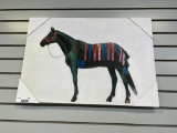 Canvas Horse Print