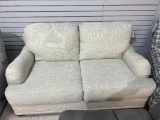 Beige Loveseat