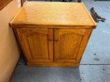 End Table and Cabinet