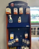 Guardsman Wood Care Cabinet with contents (polishes, pads, chalks, cleaners, oils etc)