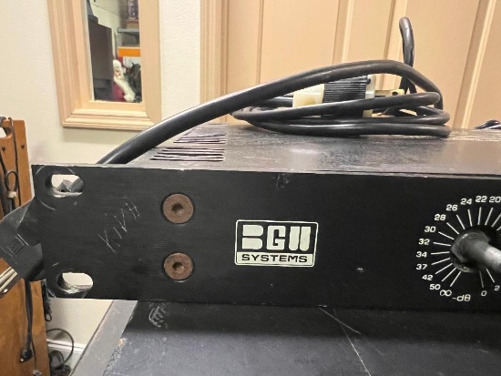 BGW System 450 Power Amplifier S/N 816004