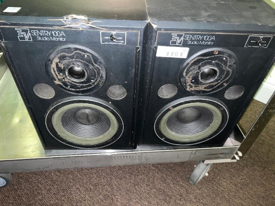 2 each - Sentry 100A Speaker S/N 1328 & ?????