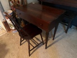 Vintage Writing Table and Chair