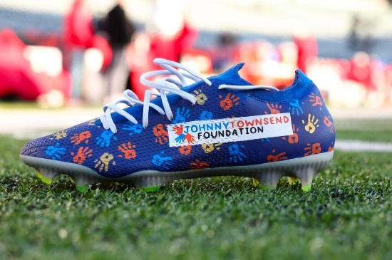 Tommy Townsend Game Worn NFL cleats 'My Cause My Cleats' (1 of 1 ever)