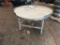 Stainless Steel Round Rotating Cleaning/Processing Table