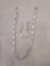 White Bead Necklace (approx. 18